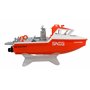 Amewi Bateau de Sauvetage radiocommandé sans balais 320 mm RTR Blanc/Orange pour Enfant à partir de 8 Ans