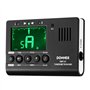 Donner 3 en 1 Accordeur de Guitare Métronome electronique et Générateur de Son avec écran LCD pour Instruments Chromatiques