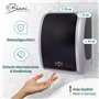 Blanc HYGIENIC Lot de 2 distributeurs de rouleaux d'essuie-mains Senseur, sans contact, Blanc Cosmos 2 rouleaux de papier essuie