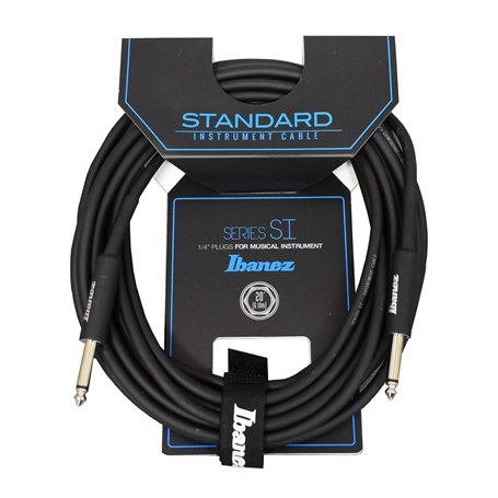 Ibanez SI20 Câble de guitare avec 2 jacks droits