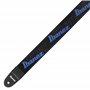 Ibanez Strap Design Black, Blue Logos