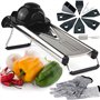 Chef's INSPIRATIONS Mandoline coupe-légumes avec lame en V