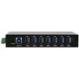 EXSYS EX-11237HMS-2 Kit HUB USB 3.2 Gen 1 à 7 Ports pour Rail DIN