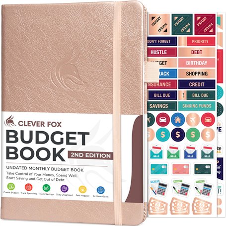 Clever Fox Budget Book 2.0 – Planificateur financier et carnet de suivi des dépenses