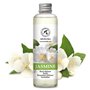 Recharge pour Diffuseur de Jasmin 200ml - Naturelle Huile Essentielle de Jasmin - Parfum Frais et de Longue Durée - Idéal pour A