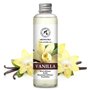 Recharge pour Diffuseur de Vanille 200ml - Naturelle Huile Essentielle de Vanille - Parfum Frais et de Longue Durée - Idéal pour