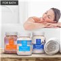 Set de Sel de Bain - Epsom, Mer Morte, Himalaya - Sulfate de Magnésium - Minéral pour Soins du Corps - Beauté et Détente