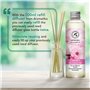 Recharge Diffuseur Roseaux de Fleur de Cerisier 200ml - Naturel Fragrance Fraîche et Durable - Désodorisant - Aromathérapie - Pa