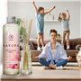 Recharge Diffuseur Roseaux de Sakura 200ml - Naturel Fragrance Fraîche et Durable - Désodorisant - Aromathérapie - Parfum de Amb
