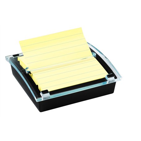 Post-it Dévidoir Noir + Z-Notes Post-it Super Sticky