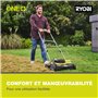 Ryobi - Scarificateur 36V (Alimentation simultanée par 2 Batteries 18V One+™) - Brushless/Moteur sans charbons - Ø 35 cm - Roule