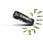 Ryobi - Tournevis 4V - 1,3 Ah - 5 Nm - 2 vitesses - Quick Turn pour faciliter le travail dans les endroits difficiles d'accès - 
