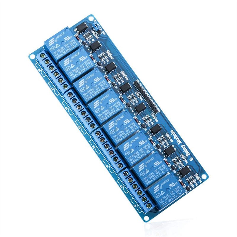 ELEGOO Module Relais 5V DC 8 Canaux avec Optocoupleur 8-Chan | Isleden
