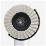 OTOTEC 5pcs Roue de Polissage en Feutre de Laine 125mm Rondelle Dentelée Disque Rabat pour Acier Inoxydable Verre Métaux Alumini