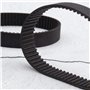 OTOTEC 2610389040 HTD201-3M Lot de 2 courroies d'entraînement en caoutchouc à 67 dents à boucle fermée compatible avec SKIL 1500