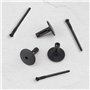 OTOTEC Lot de 50 rivets aveugles de fixation pour arche de roue de véhicule - Garniture en plastique - Clips de fixation pour tr