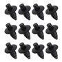 50pcs Seuil de Jupe Latérale Pare-Chocs Véhicule Clips de Garniture Rivets Type Poussoir en Plastique 96057846