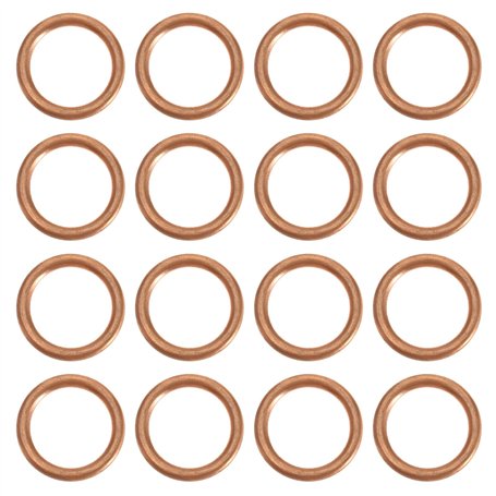 20pcs Entretoises de Vis Vidange d'huile pour Voiture Empêche Les Fuites d'huile Remplacement 16mm de Diamètre Intérieur N013845