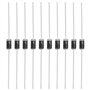OTOTEC Lot de 50 Diodes de Redressement SB2100 2 A 100 V DO-15 Adaptées Aux Applications de Protection de Polarité en Roue Libre