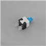 OTOTEC Lot de 20 Interrupteurs à Bouton-poussoir Tactiles 7x7 Mm Autobloquants Micro-interrupteurs à 6 Broches DPDT Mini-interru