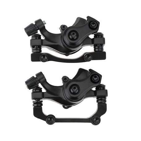 OTOTEC 1 Paire de Freins à Disque Mécaniques pour Vélo étriers Avant F160/R140 étriers Arrière F180/R160 pour Vélos de Montagne