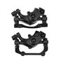 OTOTEC 1 Paire de Freins à Disque Mécaniques pour Vélo étriers Avant F160/R140 étriers Arrière F180/R160 pour Vélos de Montagne