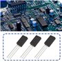 OTOTEC Kit de 10 Paires de Transistors PNP en Silicium à 3 Broches 2SB647AC 2SD667AC B647A D667A Composants électriques Transist