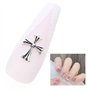 EMSea 60pcs Croix Nail Art Charms en Métal 3D Punk Ornements d'ongles pour Manucure Nail Art Artisanat DIY Accessoires Décoratio