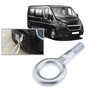 EMSea Crochet de Remorquage de Voiture 1348135080 674417 Compatible avec Relais Boxer Ducato 2006 Onwards Voiture Robuste Court