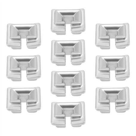 EMSea Lot de 10 œillets de Rechange pour Tête de Coupe-herbe 527719801 Compatible avec Red Max 512549801 Manchons à œillets pour