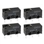 EMSea Lot de 4 Micro-interrupteurs de Fin de Course à 3 Broches D2F-5 Tels Que La Tension Et Le Courant pour Imprimante 3D équip