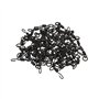 YINETTECH Lot de 60 émerillons pour pêche à la carpe - Connecteurs pivotants à changement rapide - 3 types de connecteurs de lig
