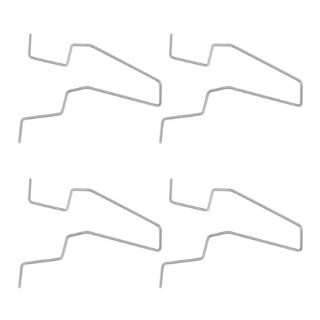 YINETTECH 4pcs Support de Clip Retenue d'ampoule de Phare Voiture Pince à Ressort Retenue d'ampoule de Phare de Voiture Pince de