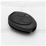 VGOL Lot de 2pcs Coques de Clé à Distance à 2 Boutons Compatible avec Rover 75 MG ZT Compatible avec Land Rover Discovery Téléco