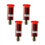 VGOL 4pcs Rouge Voyant Lumineux 12V Mini Accessoires d'indicateur Puissance de Voyant Lumineux Rouge pour Appareils Ménagers de