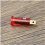 VGOL 4pcs Rouge Voyant Lumineux 12V Mini Accessoires d'indicateur Puissance de Voyant Lumineux Rouge pour Appareils Ménagers de