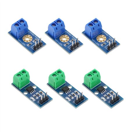 VGOL 3 Ensembles 30A ACS712 Module de Capteur de Courant DC0-25V Module de Capteur de Tension Kit de Module de Mesure de Capteur