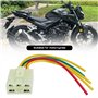 VGOL 1 Pièce de Câble Redresseur de Régulateur de Tension de Moto Accessoires de Régulateur de Tension à 5 Broches Faisceau de C