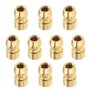 VGOL 10pcs M4 Bougie d'allumage écrou de Borne en Laiton Bougie d'allumage Tête de Balle Terminal d'allumage Bougie d'allumage É