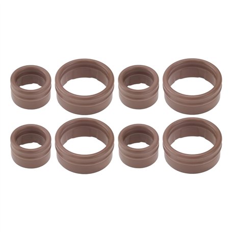 VGOL 8 Pièces Kit de Joints de Climatisation Joint Torique D'étanchéité Joint de Compresseur Diamètre Intérieur 10