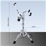 Qezodsx Trépied de tambour de concert - Trépied réglable - Double entretoise pour 8 à 14 tambours - Tambour à languette en acier