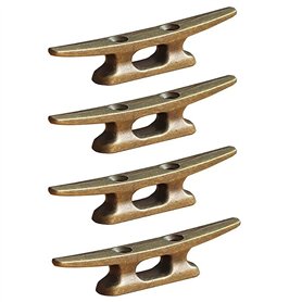 XIAOJUN Taquet de Quai de Bateau 4 Pouces pour Bateau D'Amarrage en HôTe en Adapté au DéCor de Lac de Nautique, 4 PièCes XIAOJUN Taquet de Quai de Bateau 4 Pouces pour Bateau D'Amarrage en HôTe en Adapté au DéCor de Lac de Nautique