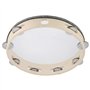 Wanjorlay Tambourin 10 Pouces Hand Drum Bell Tambourin Jingles Percussion Musical Educational Instrument For Adults