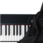 Tagtight Housse Anti-PoussièRe pour Clavier de Piano pour 88 Touches, avec Housse pour Support de Partitions, Housse pour Piano