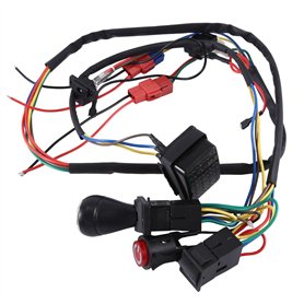 XIAOJUN Kit de Fils et de Commutateurs Modifiés de Bricolage de Voiture Électrique pour Enfants