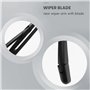NISHZHU Bras Balais Essuie Glace Arriere Noir pour 206 207