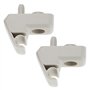 eMagTech 2pcs Clip de Pare-Soleil Automatique Compatible avec Ka Remplace 1570627 Support de Crochet Retenue de Pare-Soleil Supp