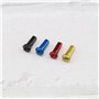 eMagTech 100pcs Écrous de Rayon Roue de Vélo Protecteur de Rayon pour Vélo de Montagne Vélo de Route 14G / 2mm de Diamètre Rayon