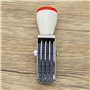 eMagTech 4pcs Chiffres Numéro Réglable Timbre Rouleau Symbole Bureau Date Timbre Numérique Tampon en Caoutchouc Créatif Roue Rou