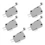 eMagTech 5Pcs Micro-interrupteurs V3 à 3 Broches NO/NC 16 A 250 V CA Micro-interrupteur à Levier à Rouleau Long SPDT Micro-inter